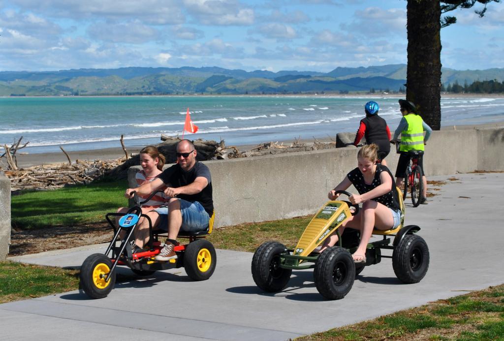 Waikanae Beach Top 10 Holiday Park Gisborne Exteriér fotografie