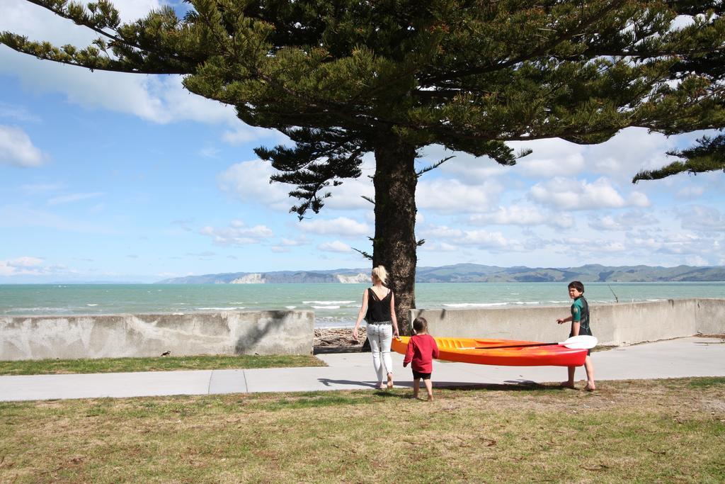 Waikanae Beach Top 10 Holiday Park Gisborne Exteriér fotografie