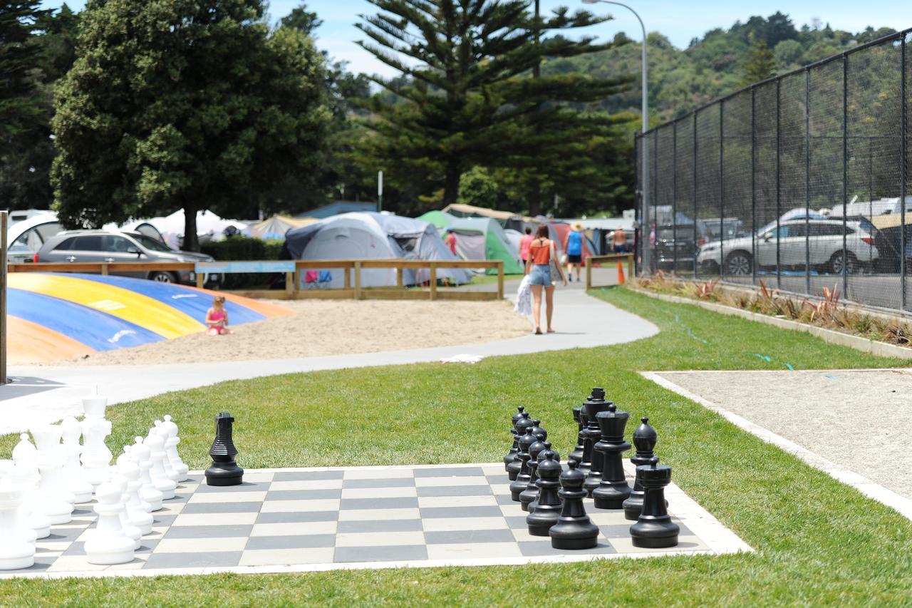 Waikanae Beach Top 10 Holiday Park Gisborne Exteriér fotografie